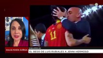 El beso de Luis Rubiales a Jenni Hermoso: Dulce María Zuñiga