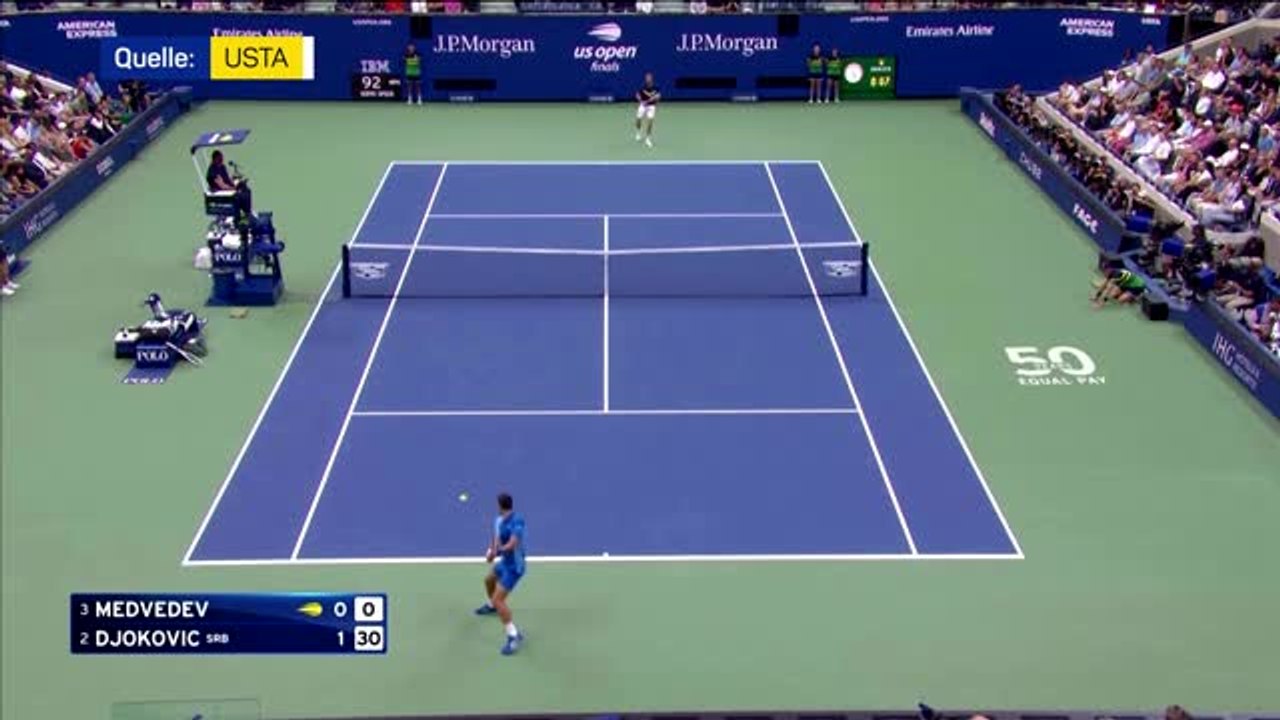 Highlights: Djokovic feiert 24. Grand-Slam-Titel