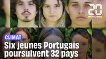 Climat :  6 jeunes Portugais poursuivent en justice 33 pays pour inaction climatique