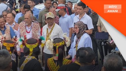 Agong, Raja Permaisuri meneruskan jelajah Sarawak di Bintulu