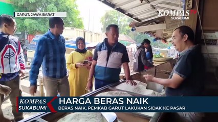 Beras Naik, Pemkab Garut Lakukan Sidak Ke Pasar