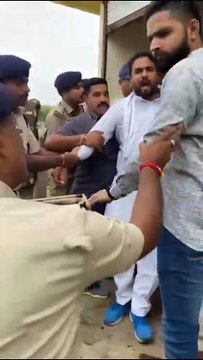 जनआशीर्वाद यात्रा का विरोध करने से पहले ही आगर विधायक को पुलिस ने किया नजरबंद
