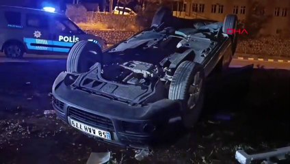Adıyaman'da Otomobil Takla Attı: Sürücü Yaralandı