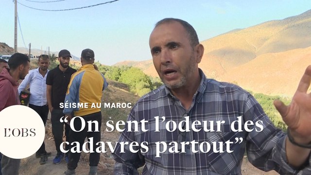 Au Maroc, les victimes du séisme déplorent la lenteur de l'aide humanitaire