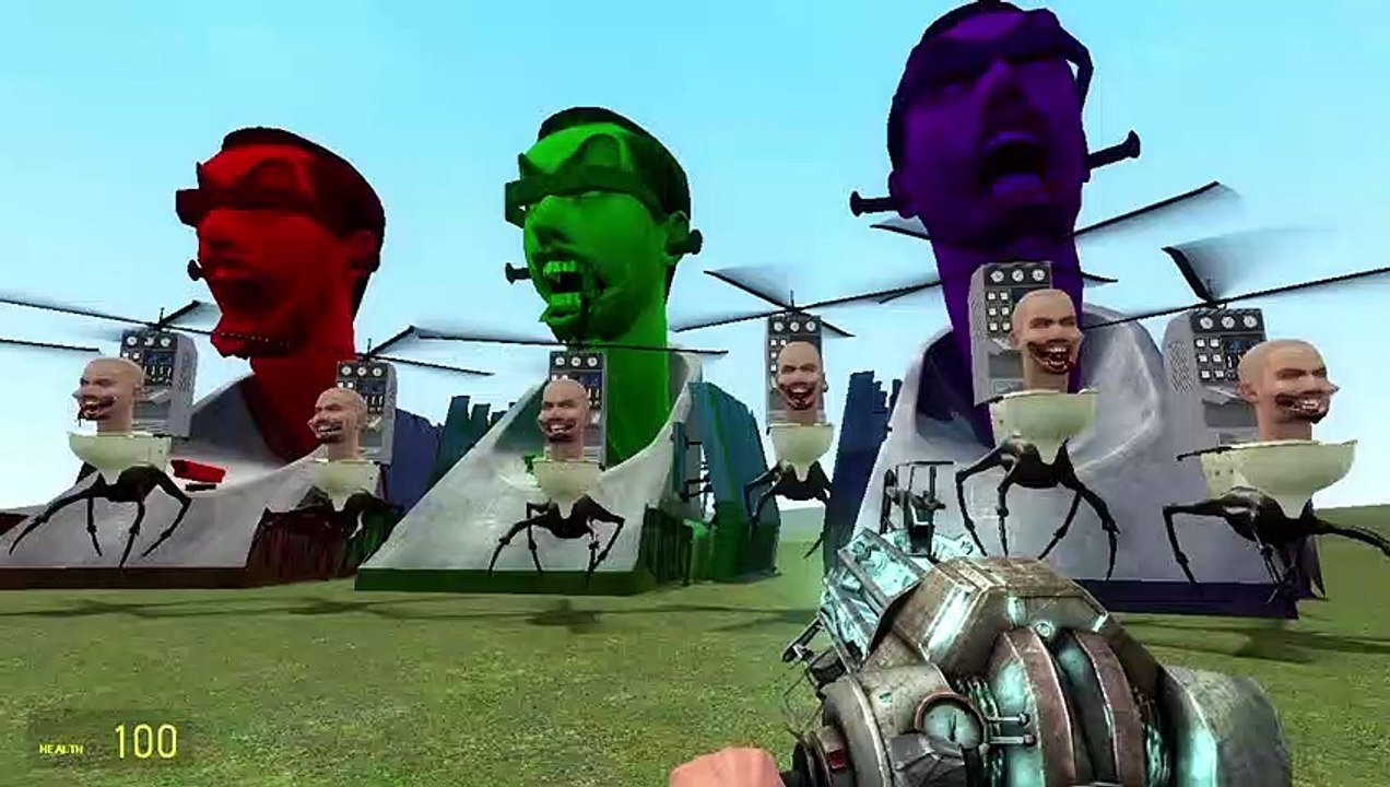 The Latest Colorful Skibidi Toilet : Skibidi Toilet Bulldozer & Skibidi Toilet Flying Crab | SkiBuddy Toilet