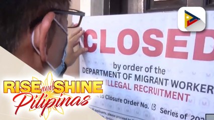 DMW, ipinasara ang isang maritime consultancy firm sa Parañaque dahil sa paniningil ng placement fee