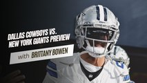 NFL WEEK 1 PREVIEW: Dallas Cowboys vs. New York Giants