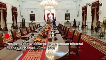 Presiden Jokowi Gelar Pertemuan Bilateral di Istana dengan Presiden Korsel
