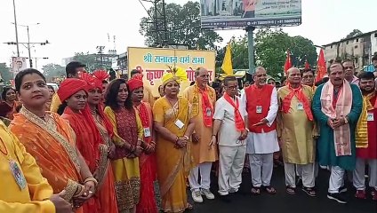 jabalpur : जन्माष्टमी पर संस्कारधानी जबलपुर की गलियां बनीं वृन्दावन