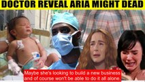 CBS Young And The Restless Spoilers Shock_ Doctor reveals Aria might die - Maria
