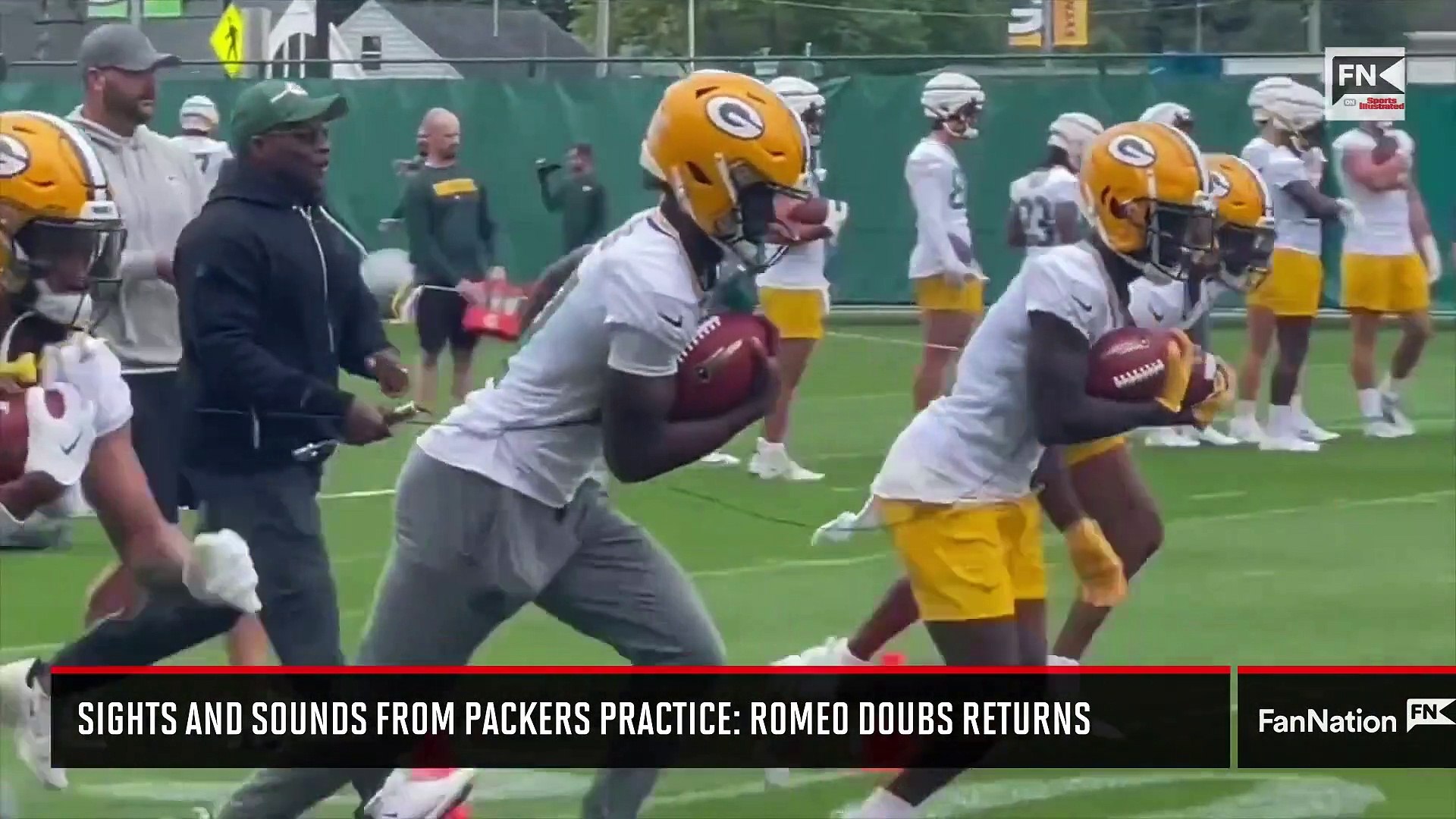 Sights and Sounds from Green Bay Packers Practice: Romeo Doubs