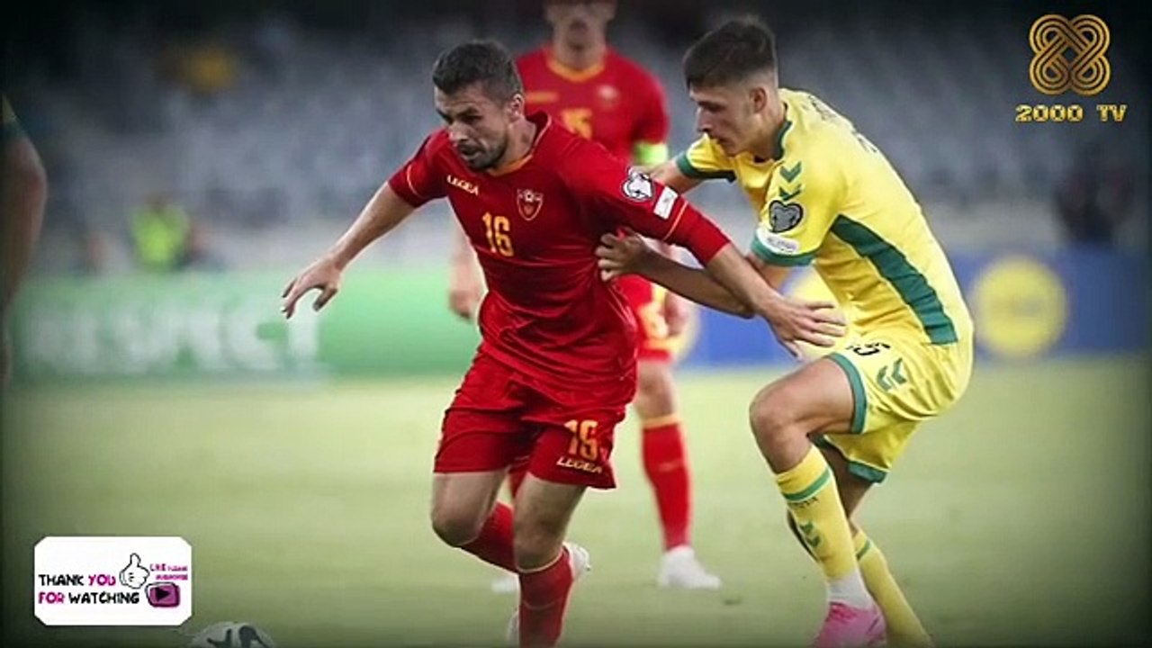 Lithuania vs Montenegro 2-2 Extended highlights & All Goals  UEFA Euro Qualifiers 2023