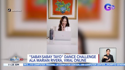"Sabay-sabay Tayo" dance challenge ala Marian Rivera, viral online | BK