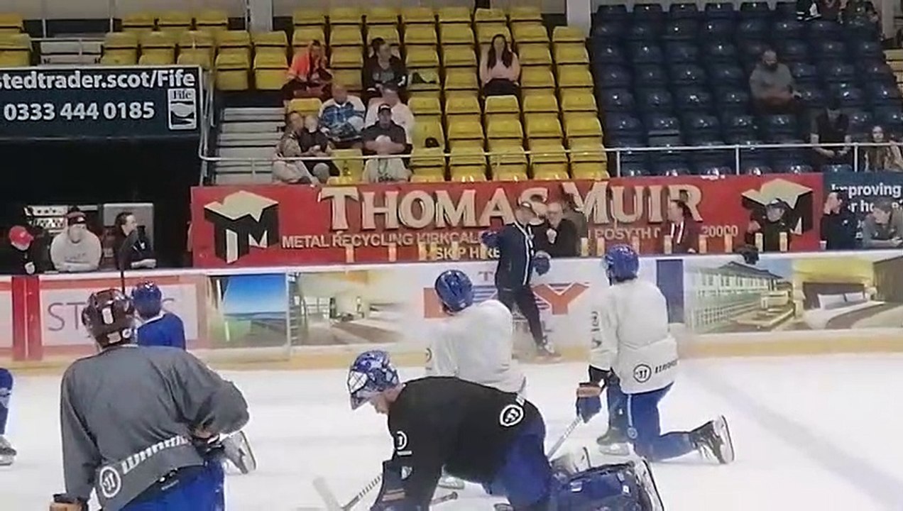 Fife Flyers training session