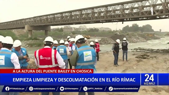 Chosica: trabajos de limpieza y descolmatación del río Rímac culminarán en noviembre