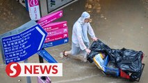 Hong Kong shuts down city after heaviest rainfall since 1884