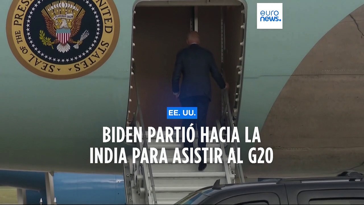 Joe Biden viaja a la cumbre del G20 en India con pocas expectativas de acordar un comunicado final
