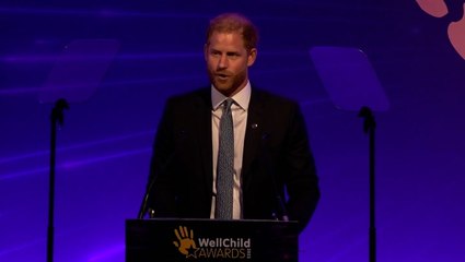 Harry says the Queen ‘is looking down on all of us’ as he marks first anniversary of her death