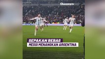 Cetak Gol Free Kick Cantik, Messi Bawa Argentina Taklukkan Ekuador di Kualifikasi Piala Dunia 2026