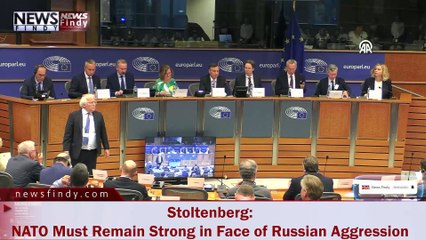 Stoltenberg; NATO Must Remain Strong in Face of Russian Aggression