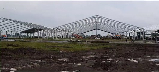 The dome of PM's meeting will have a capacity of more than one lakh