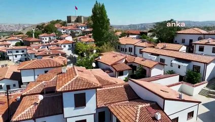 Ankara Kalesi'nde Sokak Sağlıklaştırma Çalışmaları Tamamlanıyor