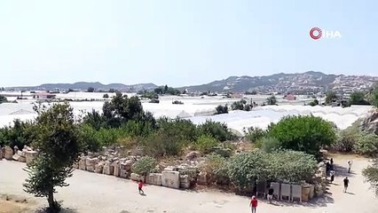 Geçmişi binlerce yıla dayanan Myra Antik Kentinde kazılar tapulu arazilere takıldı