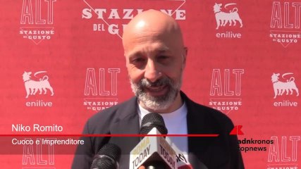 Eni, il cuoco Romito: "Con ALT il made in Italy nel mondo"