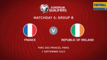 France 2-0 Ireland | European Qualifers Euro 2024 | Highlights