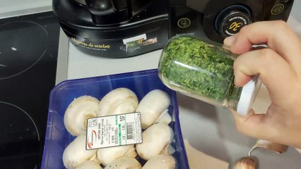 CHAMPIÑONES AL AJILLO CON ROBOT MAMBO CECOTEC