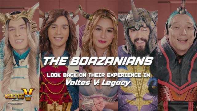 Boazanians look back on their experience in 'Voltes V: Legacy' | Online Exclusive