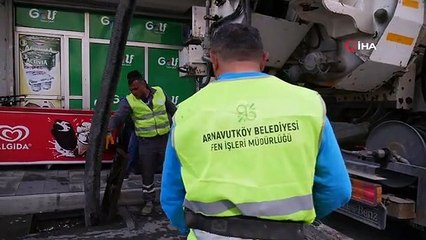 Arnavutköy'de Sel Baskınlarına Karşı Belediye Ekipleri Tam Kadro Çalıştı