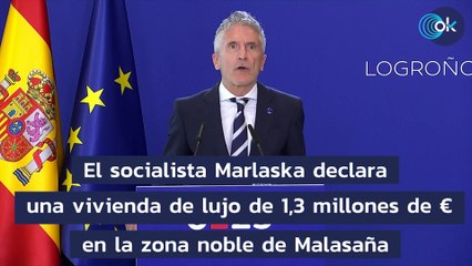 El socialista Marlaska declara una vivienda de lujo de 1,3 millones de € en la zona noble de Malasaña