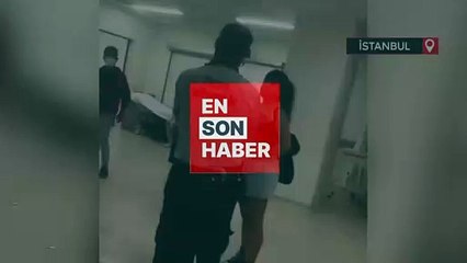 Taksim'de hastanede doktor hasta kavgası:Doktor yumrukla saldırdı