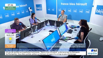 Jean-Luc Bellezza, co-président du club de rugby de Mauguio