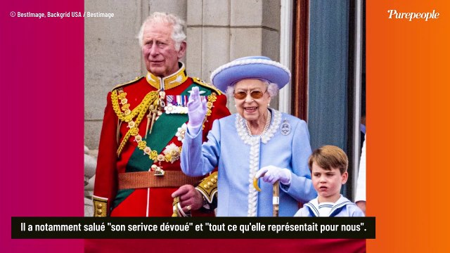 Tout l'amour... : Charles III ému pour rendre un bel hommage à Elizabeth II, il remercie les Britanniques