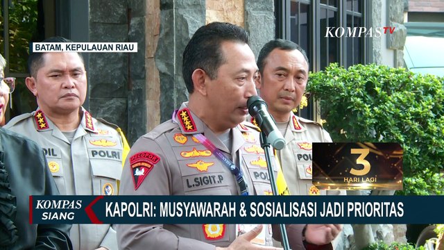Respons Kapolri Jenderal Listyo Sigit Prabowo soal Bentrok Warga dan TNI-Polri di Pulau Rempang