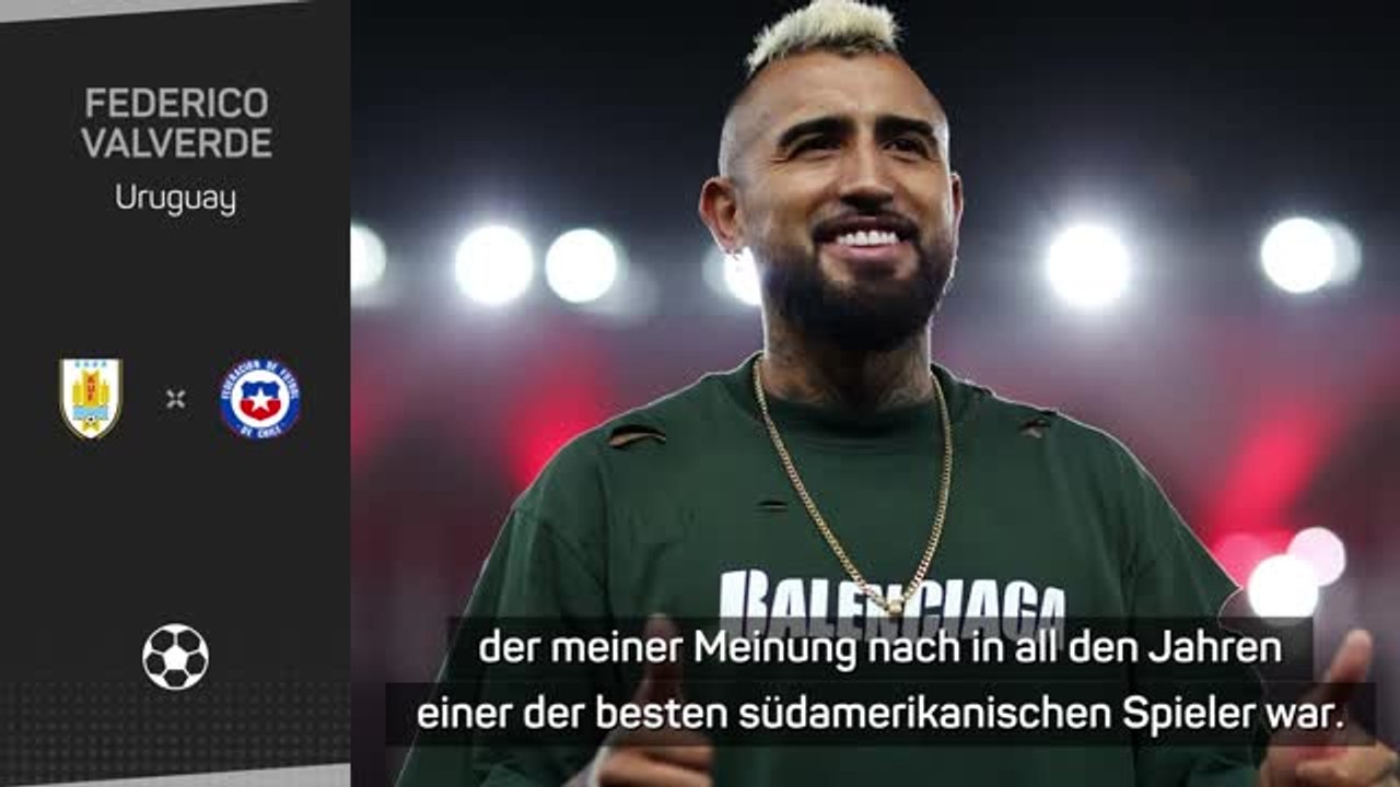 Valverde: "immer versucht, von vidal zu lernen"