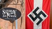 WW2 Nazi flag in auction house window prompts visit from police