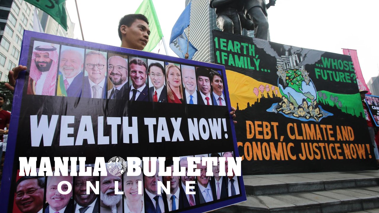 Climate activists protest in Makati, urge G20 world leaders to avert climate catastrophe