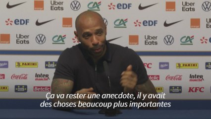 Football : première réussie pour les Bleuets de Thierry Henry
