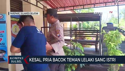 Download Video: Kesal, Pria Bacok Teman Lelaki Sang Istri