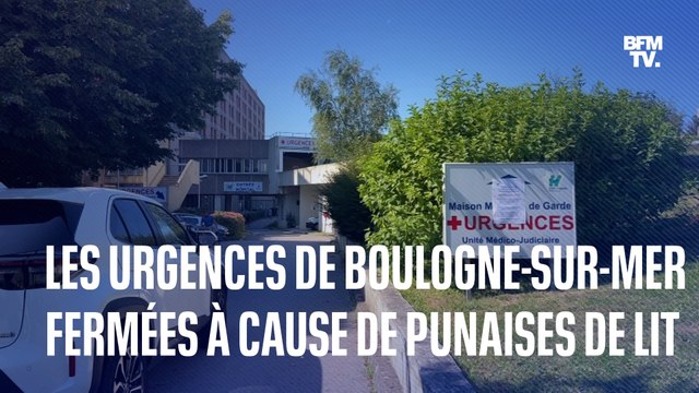 Les urgences de Boulogne-sur-Mer fermées pendant 24h à cause de punaises de lit
