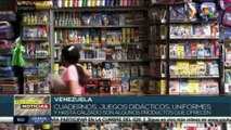 Venezuela inicia las ferias de artículos escolares