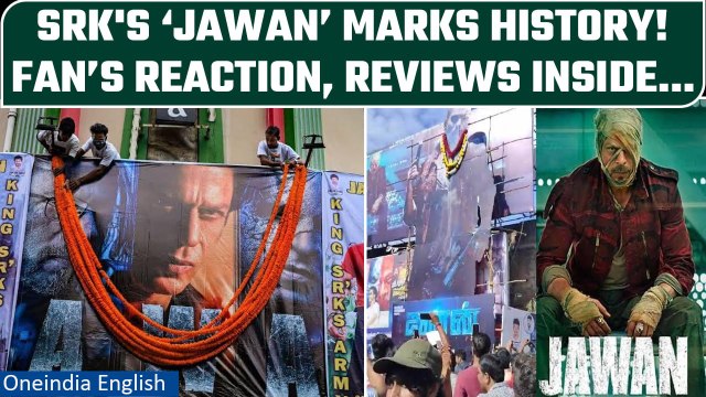 Jawan box office: Shah Rukh Khan delivers biggest opening in history of Hindi cinema | Oneindia News