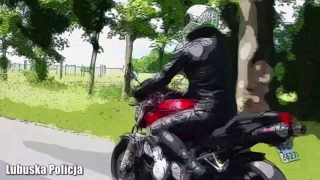Gazeta Lubuska. Lubuska Policja przestrzega motosyklistów: Życie to nie gra komputerowa - nie daje drugiej szansy