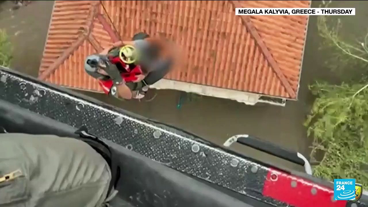 Severe flooding in Greece leaves at least 6 dead and 6 missing, villages cut off