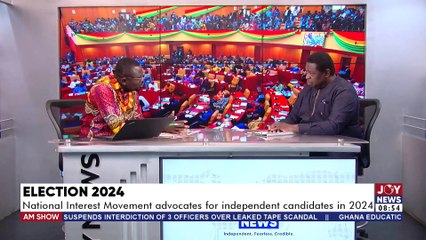 Election 2024: National Interest Movement advocates for independent candidates in 2024 | The Big Stories