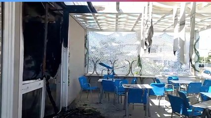 Incendio al bagno Delphinus di Lido degli Scacchi: il video dei danni