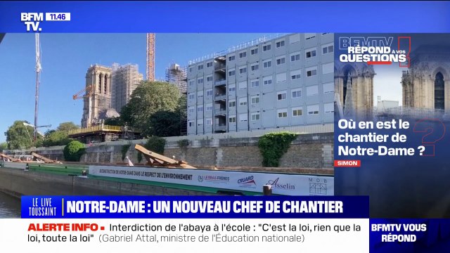 Où en est le chantier de Notre-Dame? BFMTV répond à vos questions